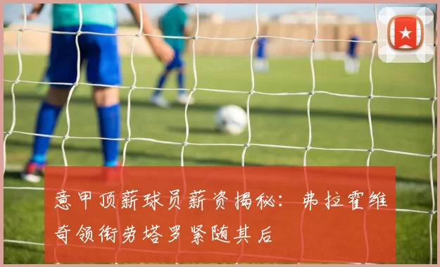 意甲顶薪球员薪资揭秘：弗拉霍维奇领衔劳塔罗紧随其后